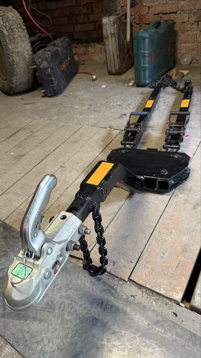 Жостка зчіпка , Жесткая сцепка. Авто сцепка Автобуксир Жорстка зчіпка