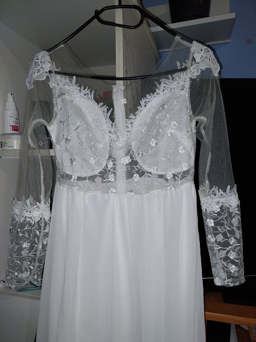Sukienka ślubna rozmiar S