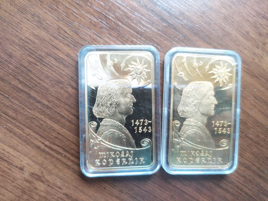 Mikołaj Kopernik medal 2sztuki. Polecam