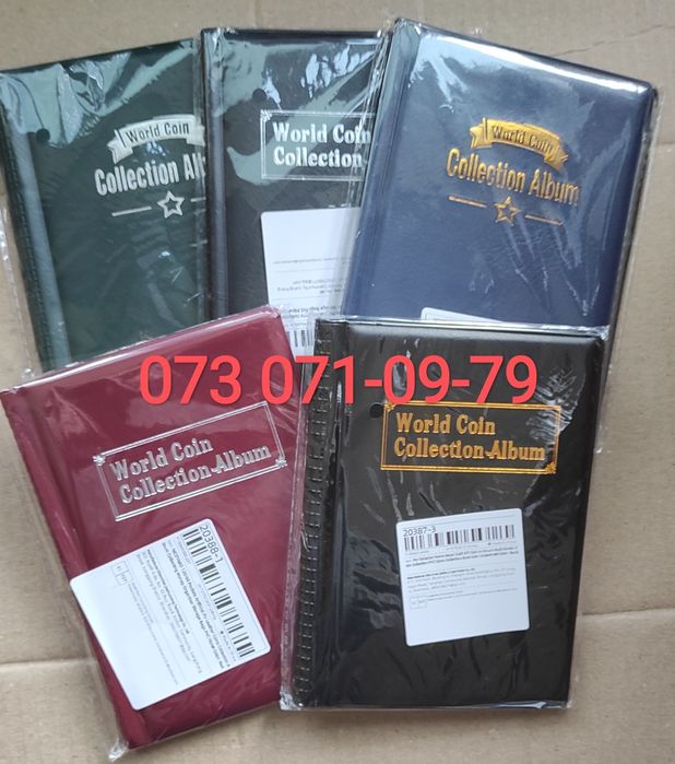 Альбом для зберігання монет. Кількість - 120 монет