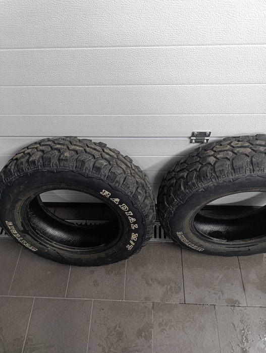 Opony terenowe 4x4. Wymiary 205/80/R16C