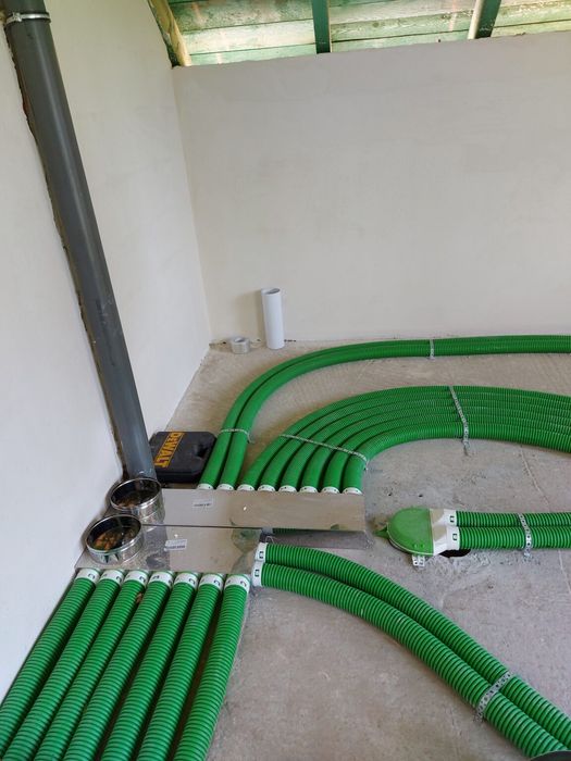 Materiał montażowy instalacji - rekuperacja projekt