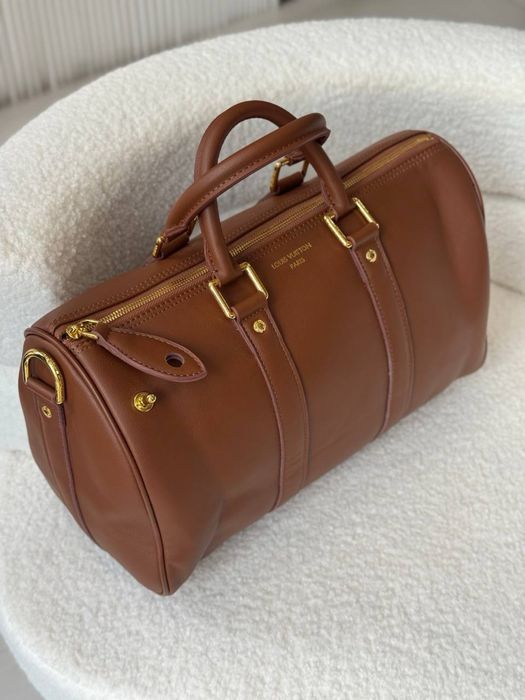 Сумка дорожня LV коричнева