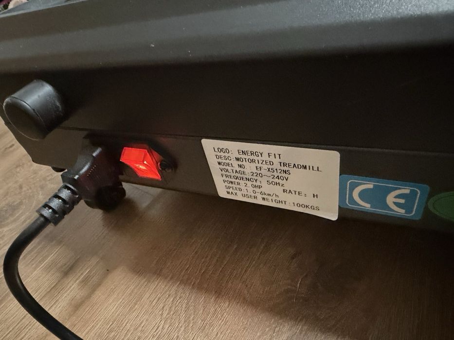 Бігова доріжка EnergyFIT EF-X512NS black Д