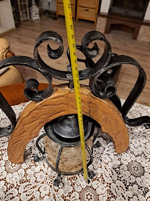 Rustykalne kute lampy