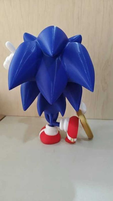 Figura Sonic The Hedgehog CLÁSSICO 35cm (3D) | Colecionador