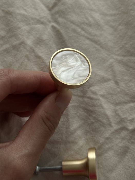 Gałki uchwyty do mebli perłowe Leroy Merlin