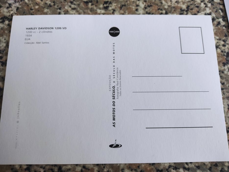 Postais de Motos Antigas