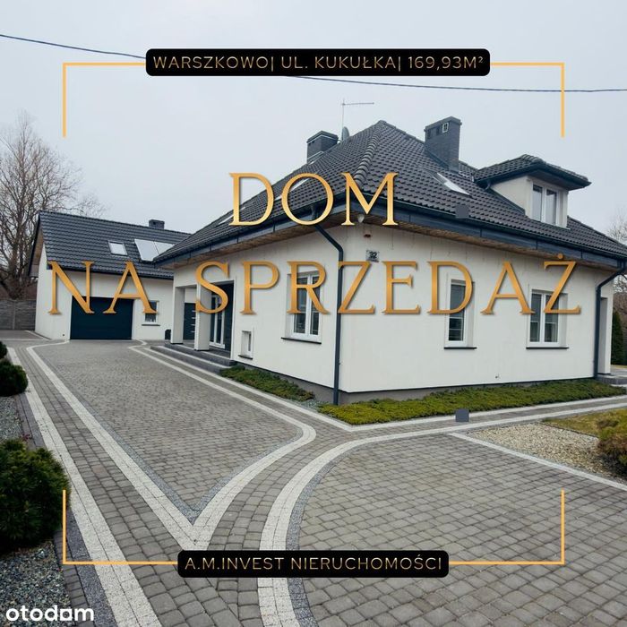 Dom Warszkowo, 3 tarasy, garaż, drugi budynek!!!