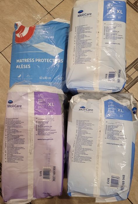 Pieluchy dla dorosłych MoliCare podkłady GRATIS