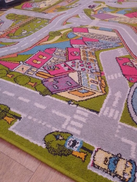 Ковер с дорогами в детскую