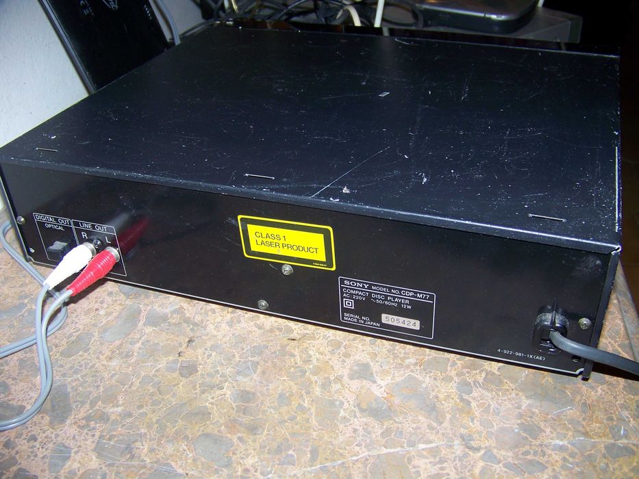 leitor de cds SONY CDP-M77