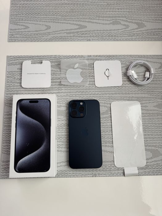 iPhone 15 Pro Max 256GB Blue Titanium Гарний Стан