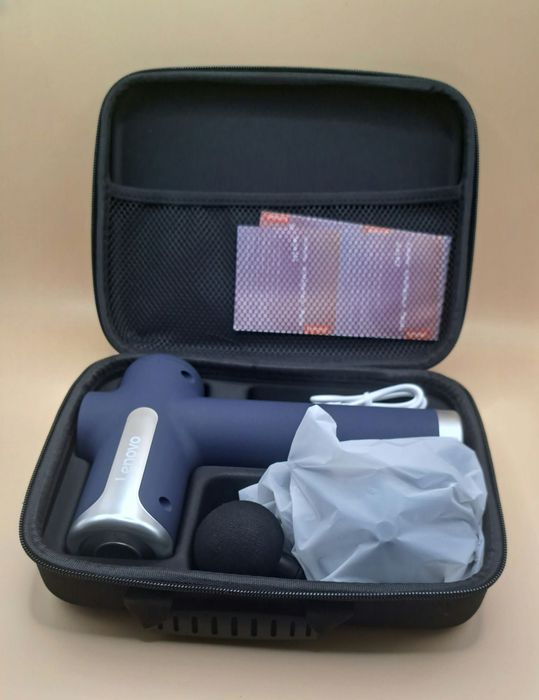 Массажер lenovo, перкусійний масажер пістолет