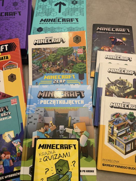 Zestaw książek Minecraft