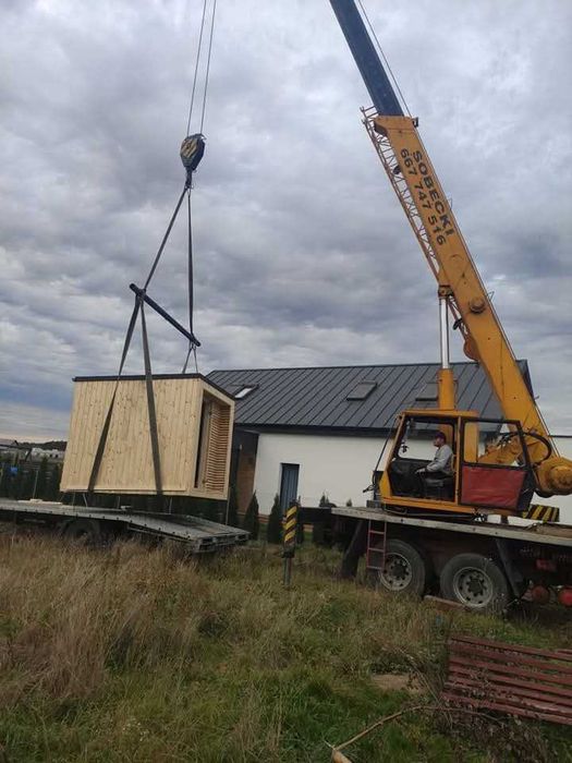 Sauna Ogrodowa | TERMO SOSNA | Konstrukcja C24 | MONTAŻ GRATIS