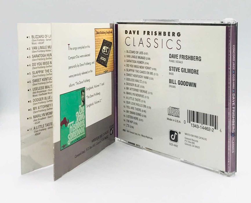 Dave Frishberg ‎– Classics (1991, U.S.A.)