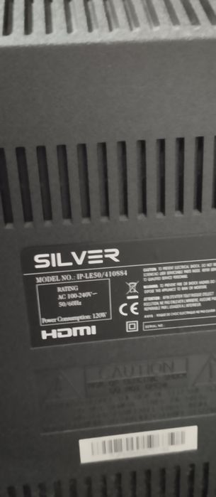 TV silver 50 polegadas tem avaria precisa substituir leds