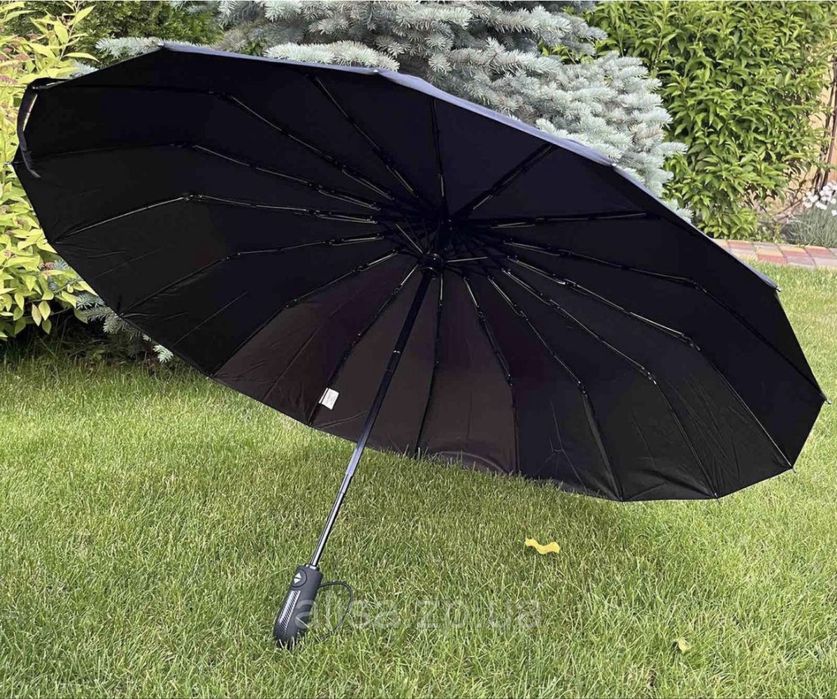 Мужской большой зонт 16 спиц