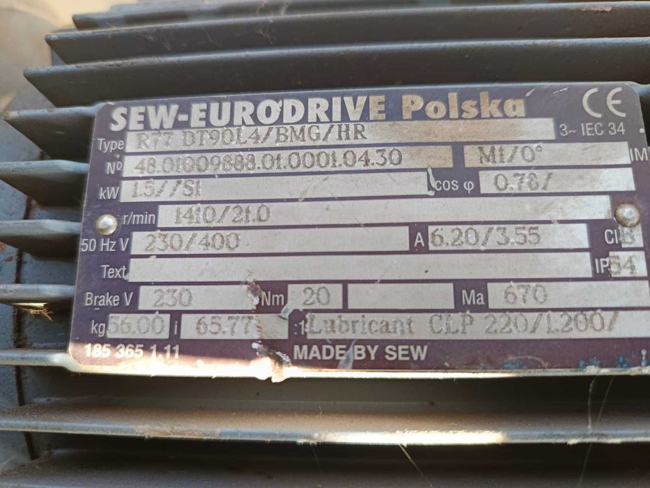 Sprzedam motoreduktor