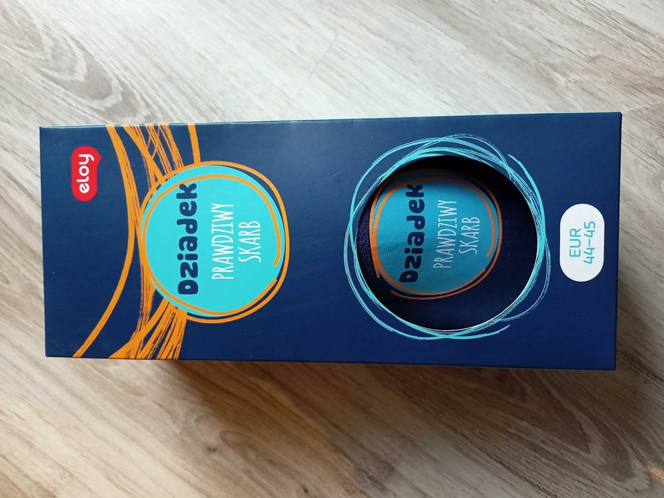 NOWE Kapcie SUPER DZIADEK prezent urodziny imieniny 44 45 dla dziadka