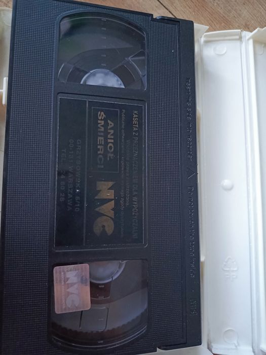 Rutger Hauer Anioł Śmierci kaseta VHS video