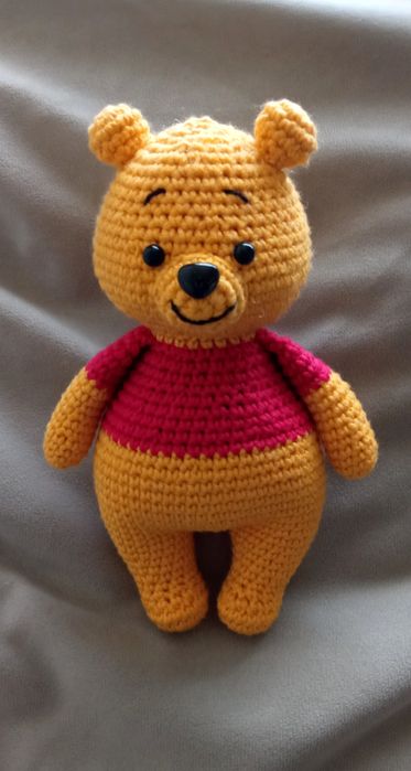 Kubuś Puchatek na szydełku