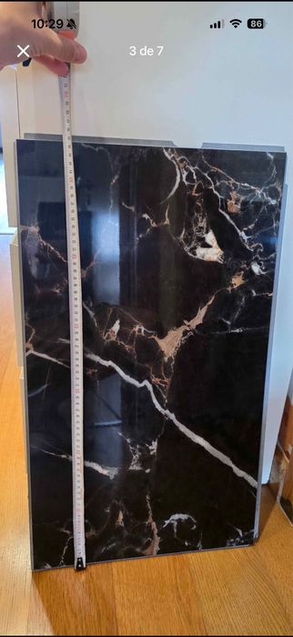 Painel de casa de banho.