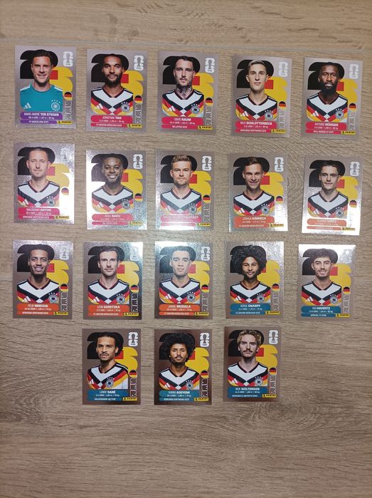 Pack completo Cromos Especiais da Alemanha Mundial 2026