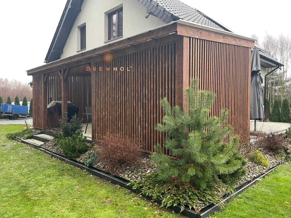 Zadaszenie tarasu wiata pergola altanka carport taras drewniany zadaszenia