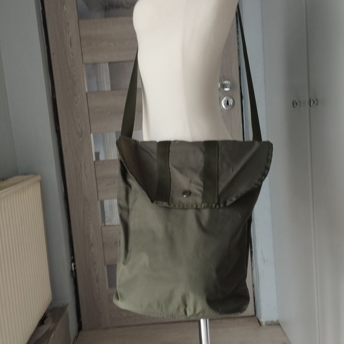 Torebka damska na ramię khaki nieprzemakalny materiał