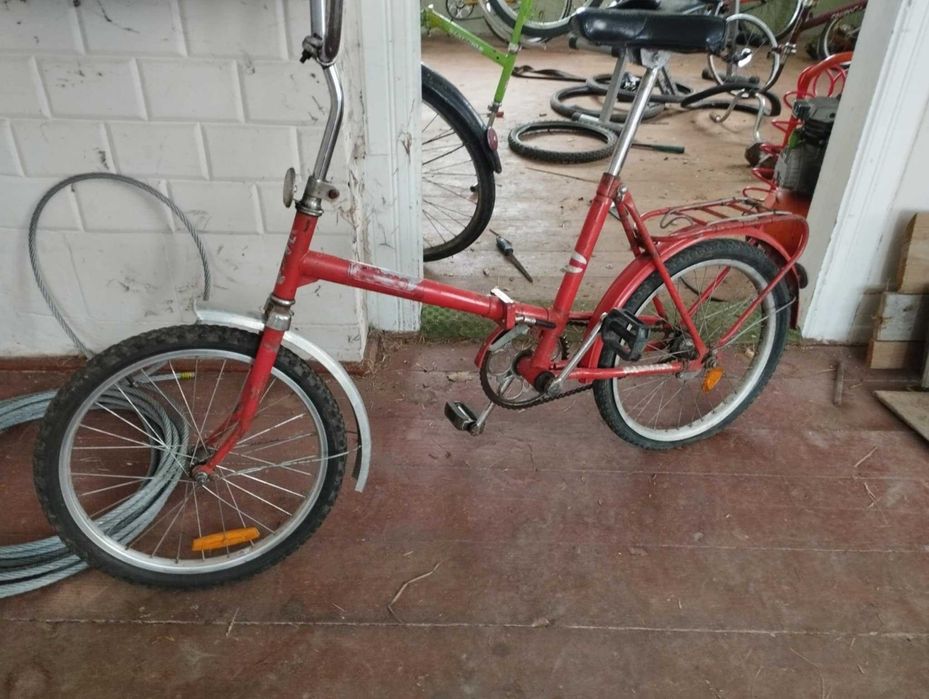 Rower składak kama prl