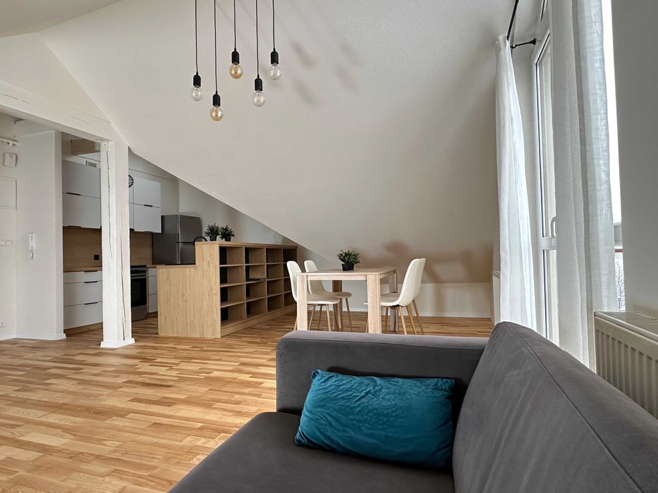 51 m² poddasze | Las Borkowski | możliwość antresoli | bez pośredników