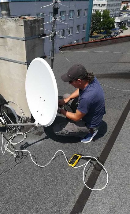 Ustawianie Montaż Serwis Naprawa anten satelitarnych, naziemnych DVB-T Sosnowiec Dąbrowa Górnicza