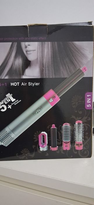 Prancha e modelador de cabelo