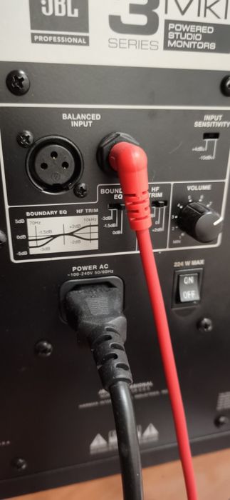 Monitores Estúdio JBL 308 MKII + Placa Som Externa