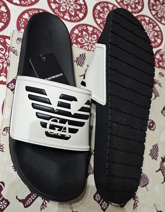 Klapki  Emporio Armani [XVPS04 D287] r.45