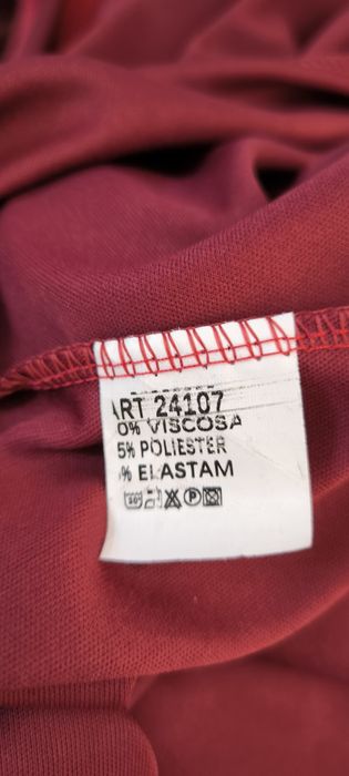 Nowa sukienka bordową długa włoska xl-3xl