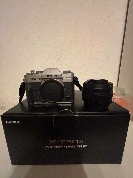 Fujifilm X-T30 II 15-45mm idealny stan niski przebieg