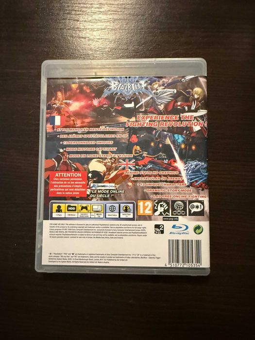 blazblue calamity trigger ps3