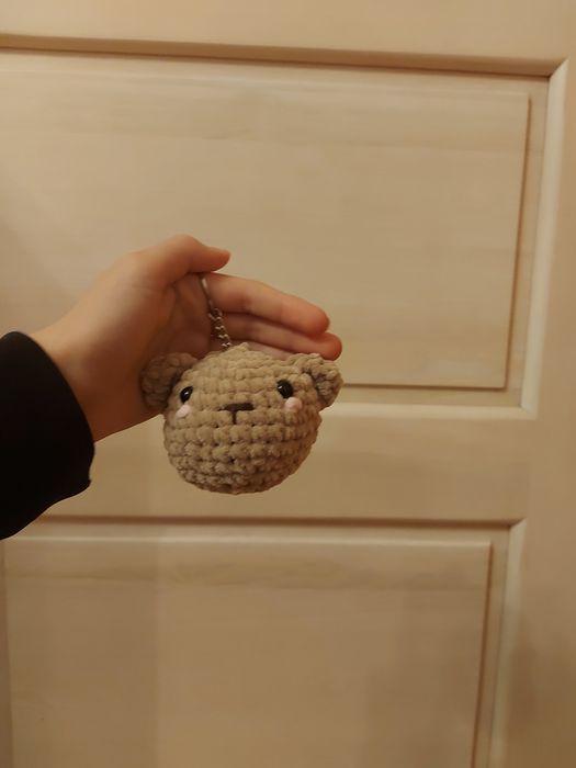 Maskotki na szydełku handmade sensoryczne miś, pszczółka, kapibara, ba