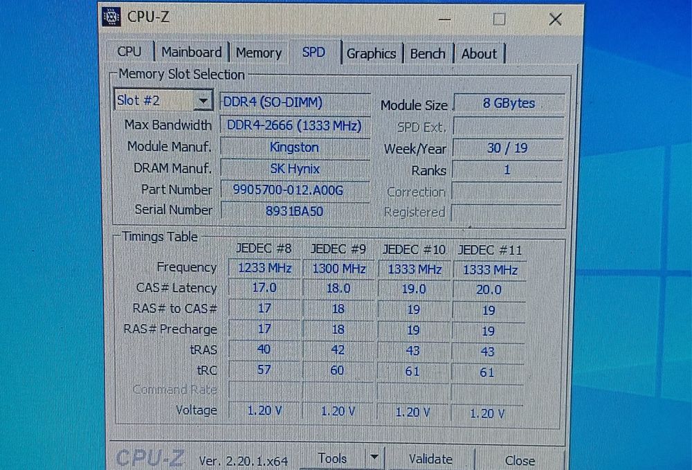 Ddr4 sodimm 8 gb 2666 Samsung /Kingston