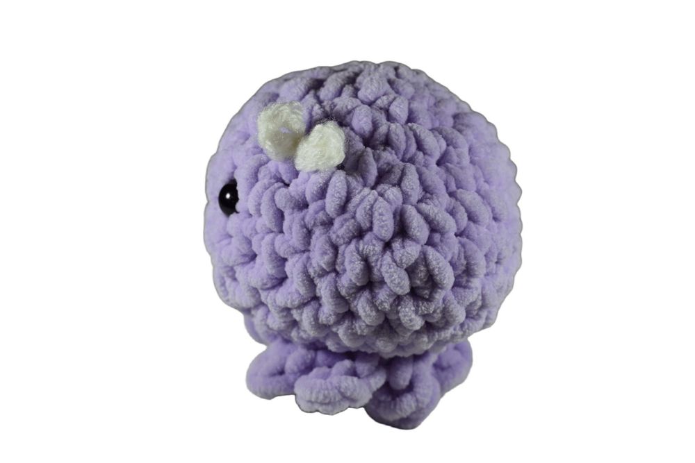 maskotka ośmiornica ręcznie wykonana na szydełku HANDMADE