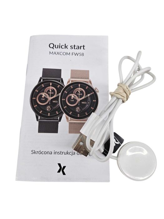 Smartwatch MAXCOM FW58 VANAD PRO złoty