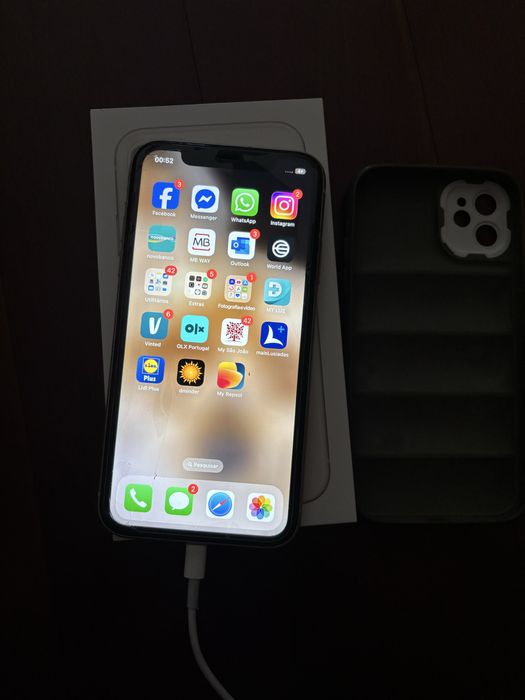 Iphone 11 branco como novo