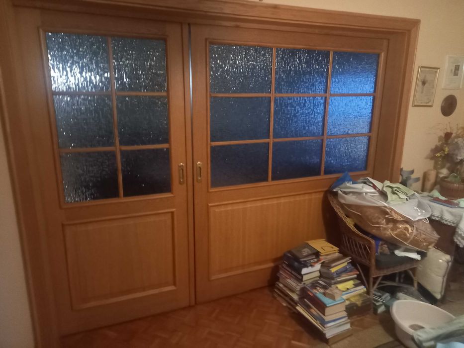 Drzwi dębowe rozsówane