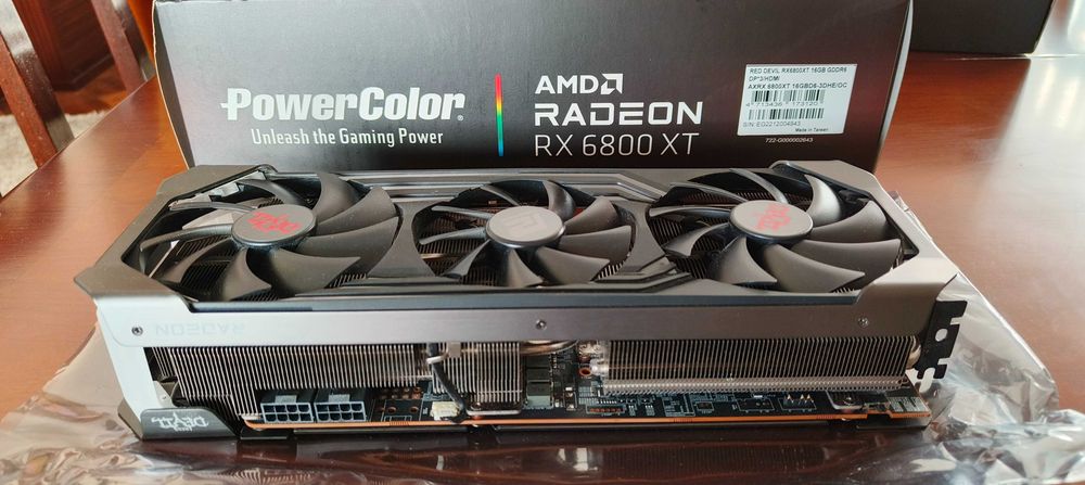 AMD Radeon RX6800XT 16GB GDDR6 (POWERCOLOR Red Devil)64738491749379121