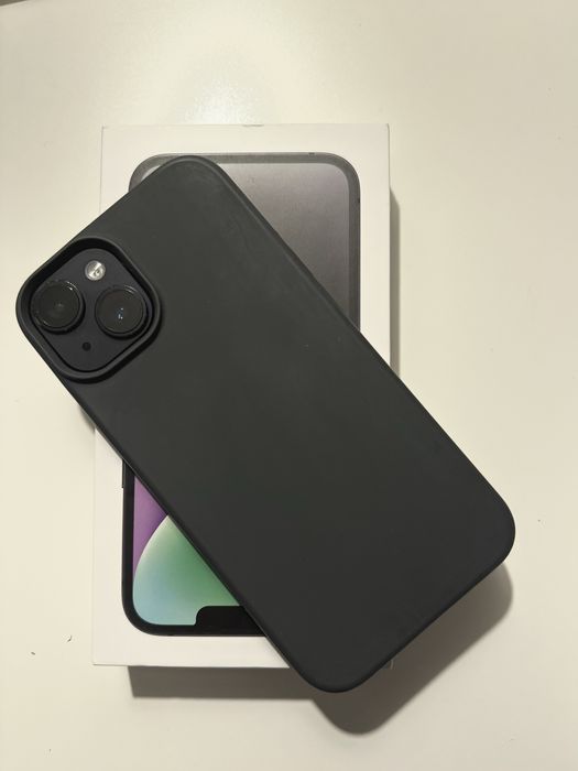 iPhone 14 eSim 128GB Midnight в коробці+ чохол