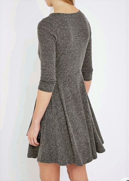 Urban Outfitters /Cooperative krotka sukienka szary melanz