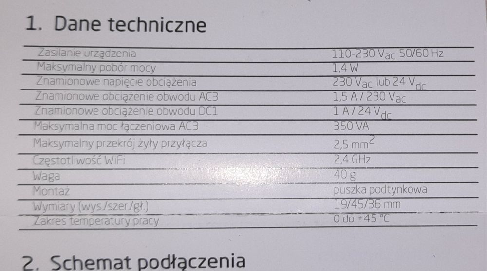 Moduł WiFi do sterowania roletami